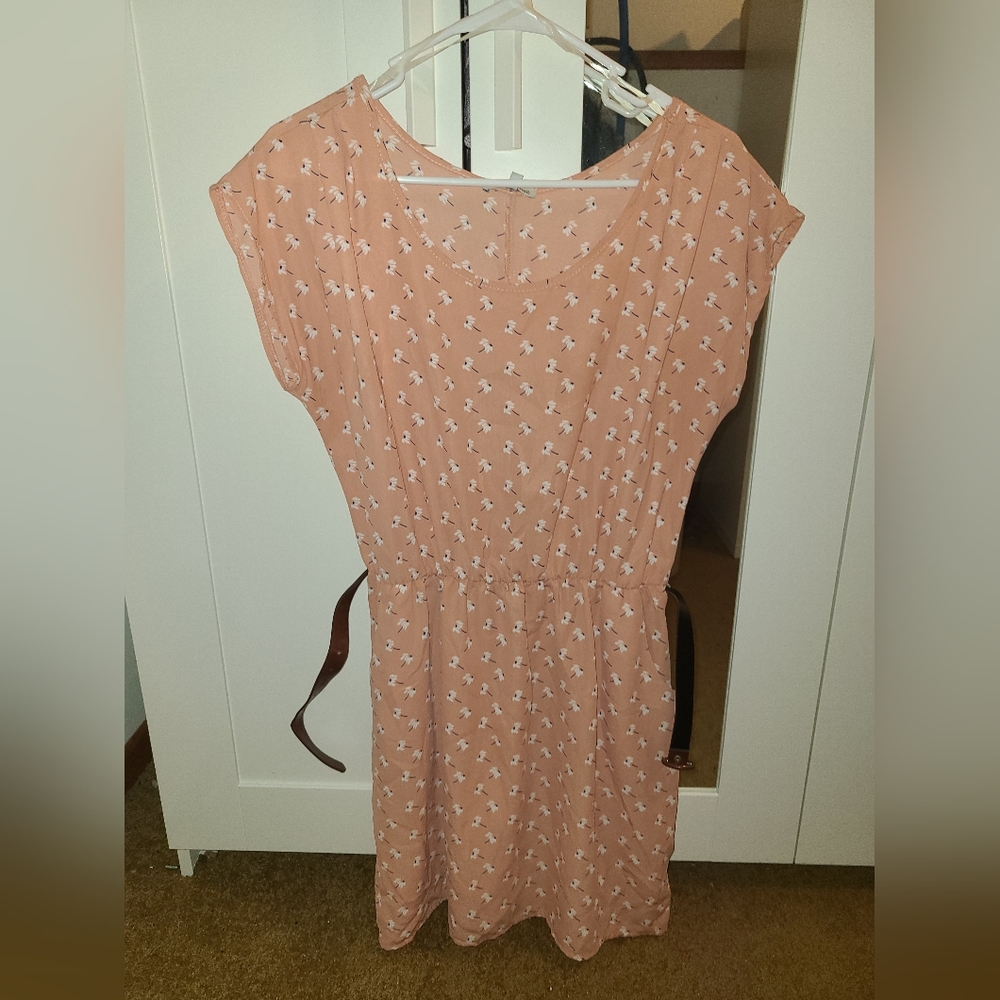Pink Flower Dress